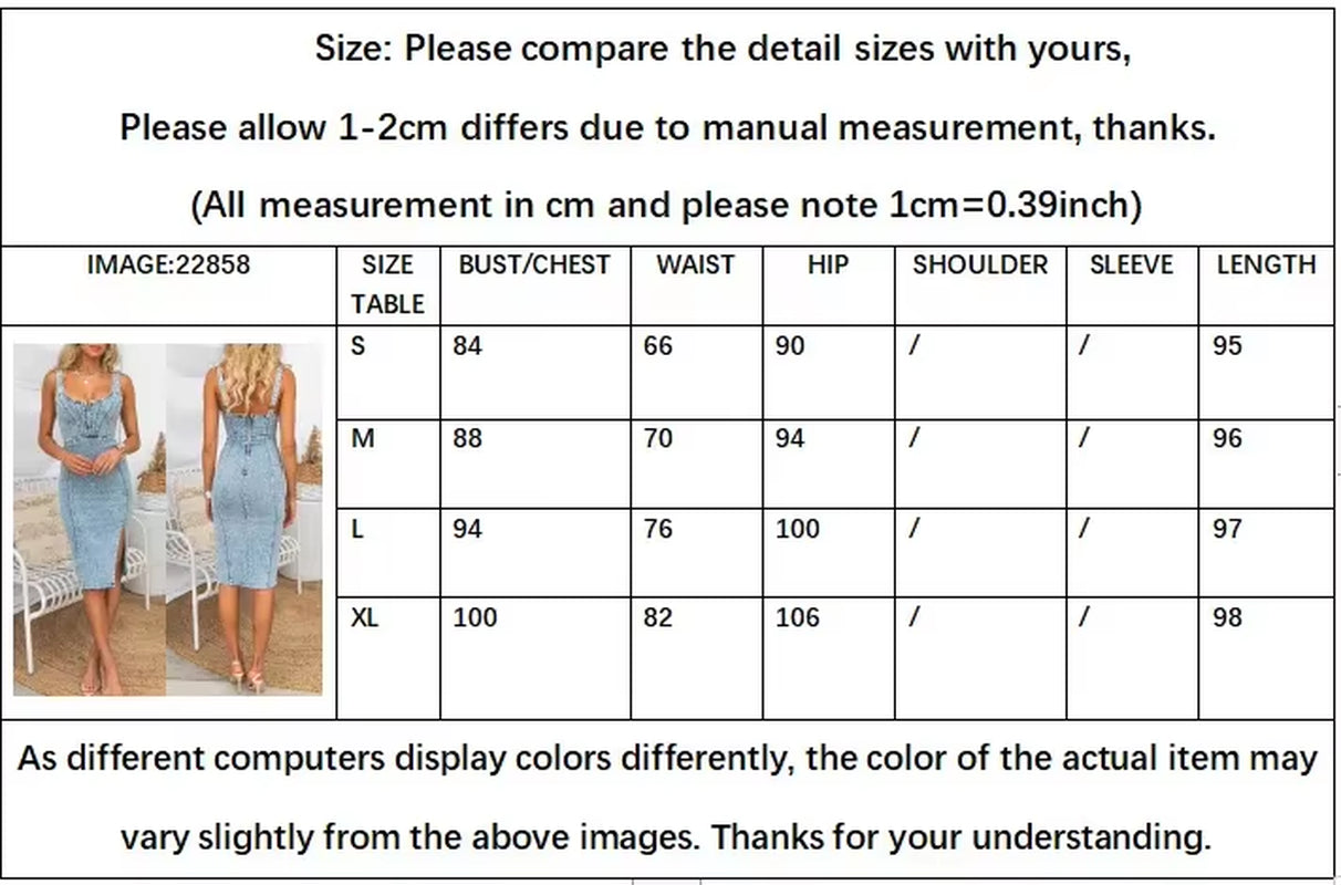 DenimMuse™ Y2K Bodycon Tank Dress – Bold, Sexy, and Effortlessly Cool